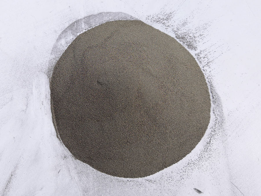 Atomization type of low silicon iron powder
